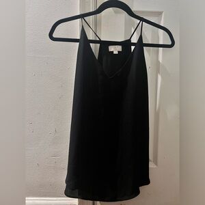 Black tank blouse